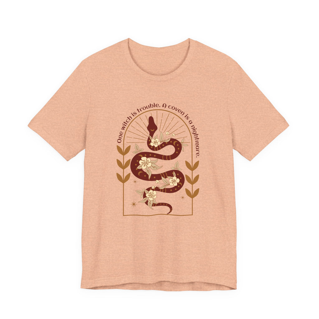One witch is a Problem T-shirt | The serpent and the Wolf