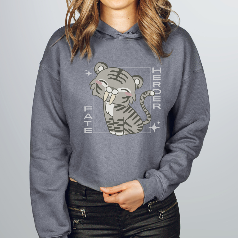 Fate Herder Crop Hoodie | When the Moon Hatched