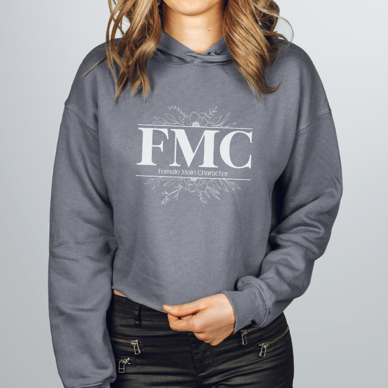 Female Main Character Crop Hoodie | FMC Collection