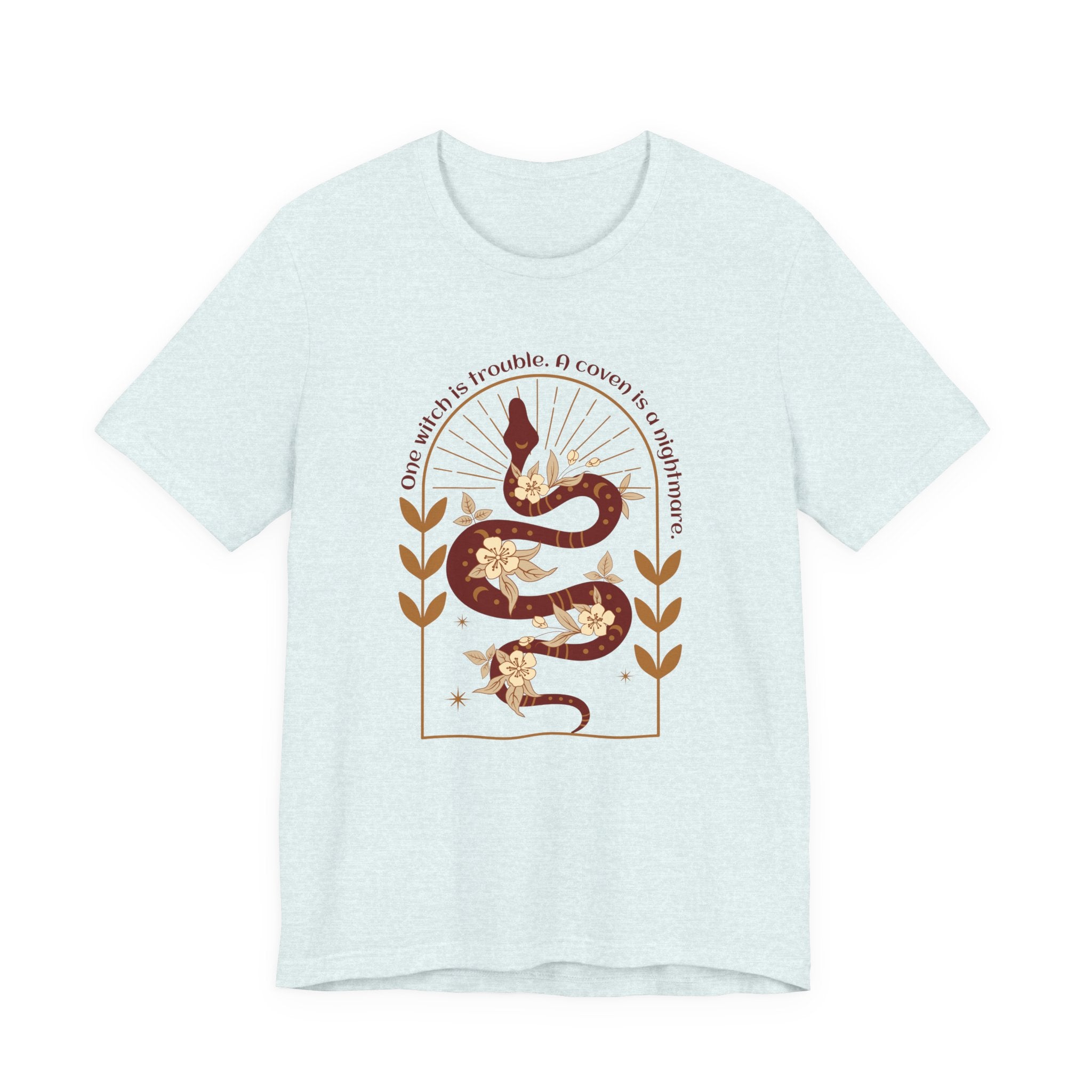 One witch is a Problem T-shirt | The serpent and the Wolf