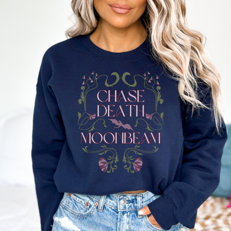 Chase Death Moonbeam PURPLE Sweatshirt | When the Moon Hatched