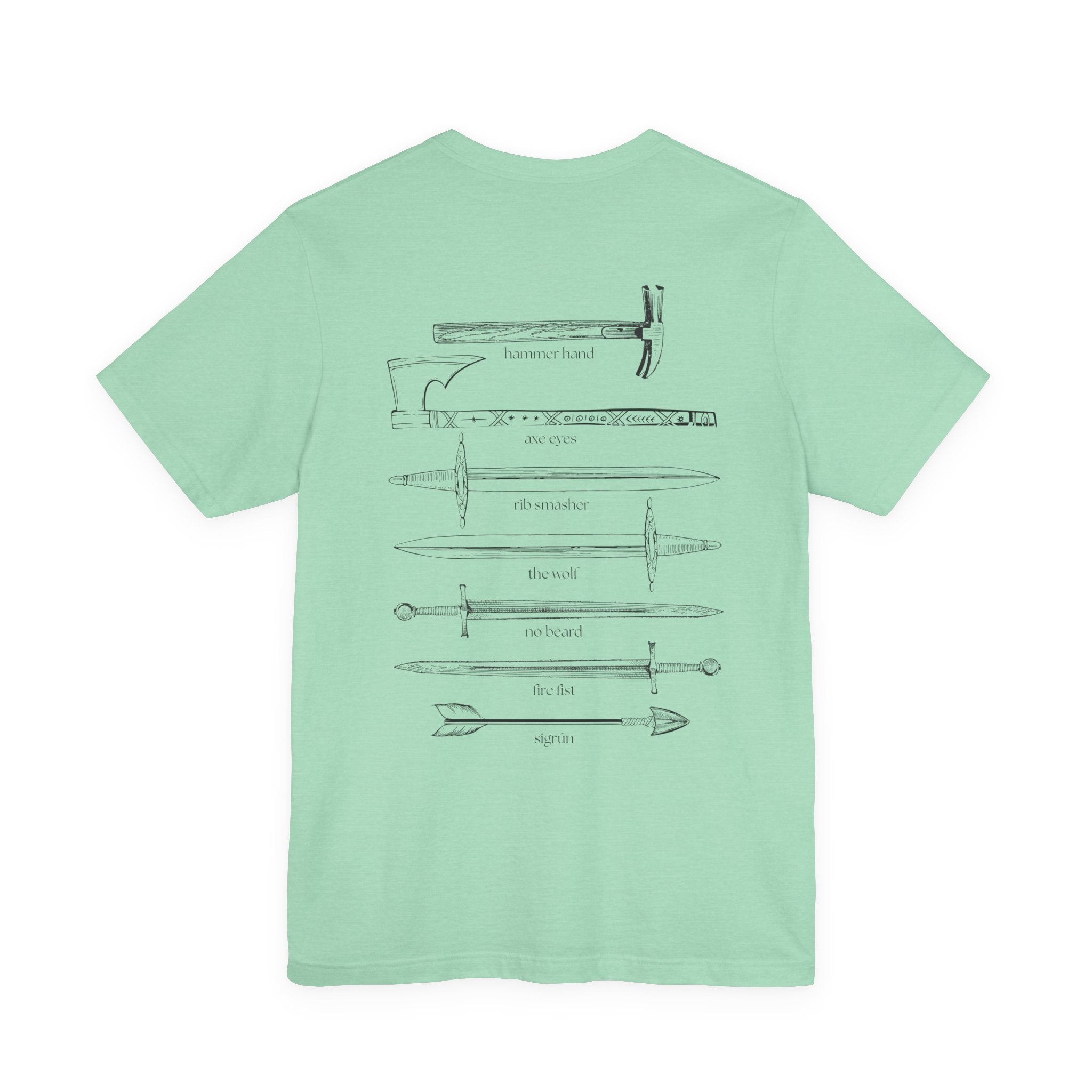 The Blood Axe Crew Weapons Tee | The Road of Bones