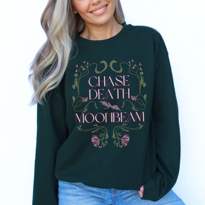 Chase Death Moonbeam PURPLE Sweatshirt | When the Moon Hatched