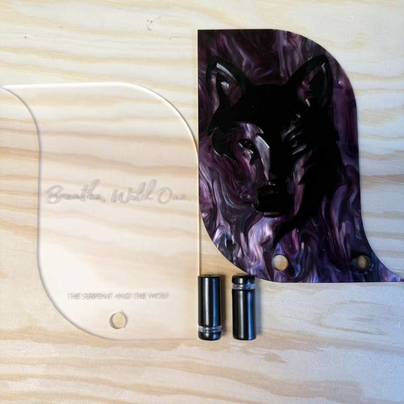 Breathe, Wild One Bookshelf Sign | The Serpent and the Wolf