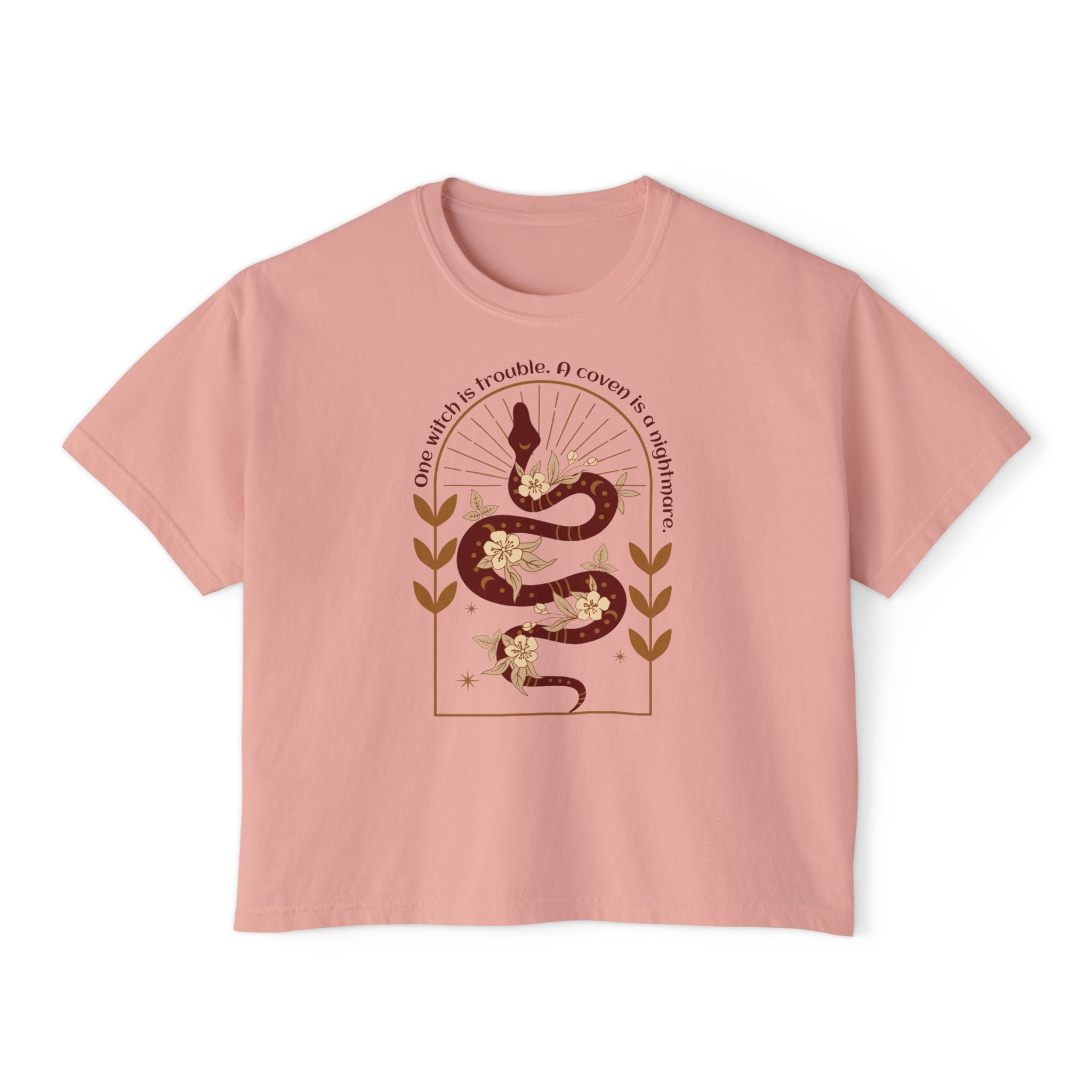 One Witch is a Problem Crop Top | The Serpent and the Wolf