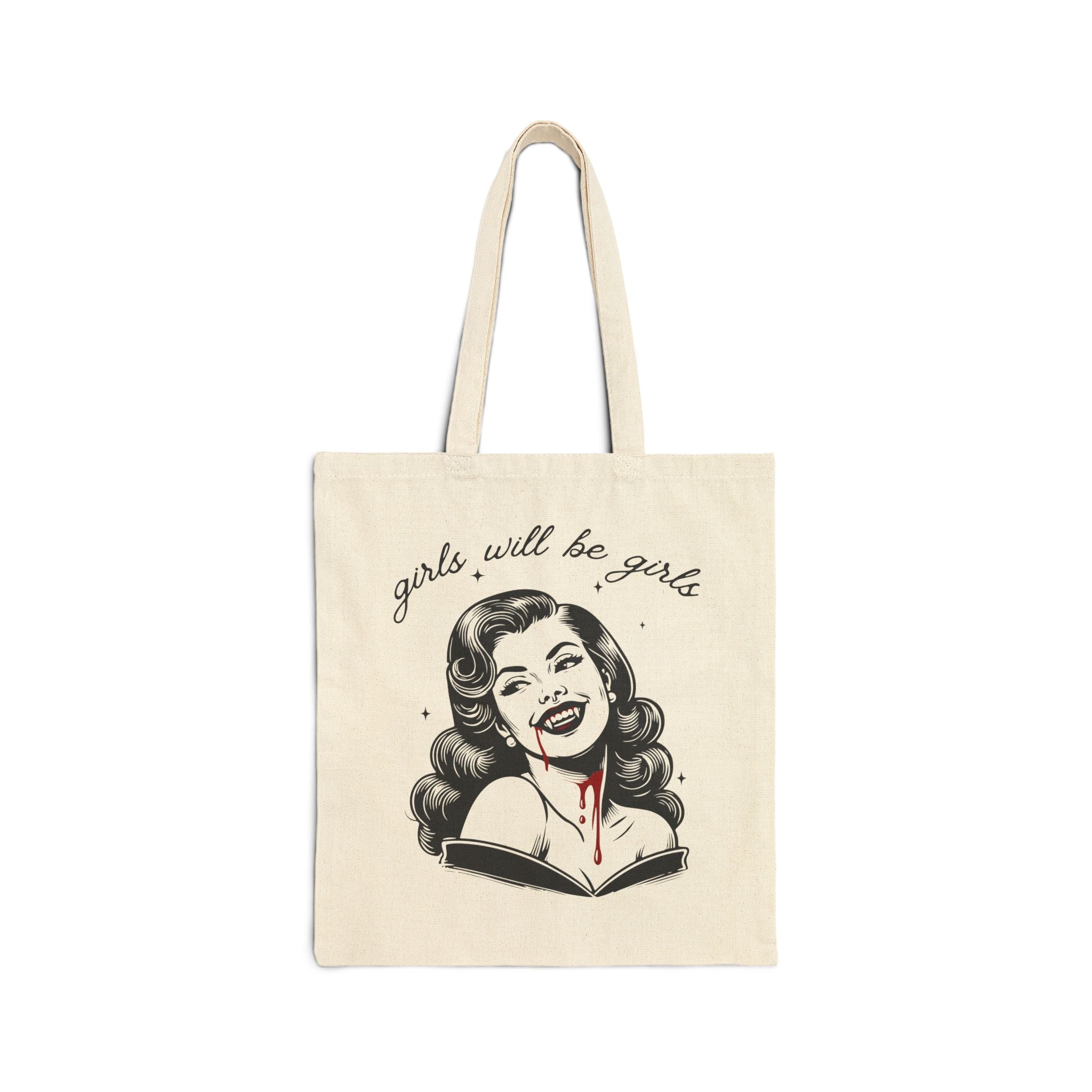 Vampire Canvas Tote | Girls Will Be Girls