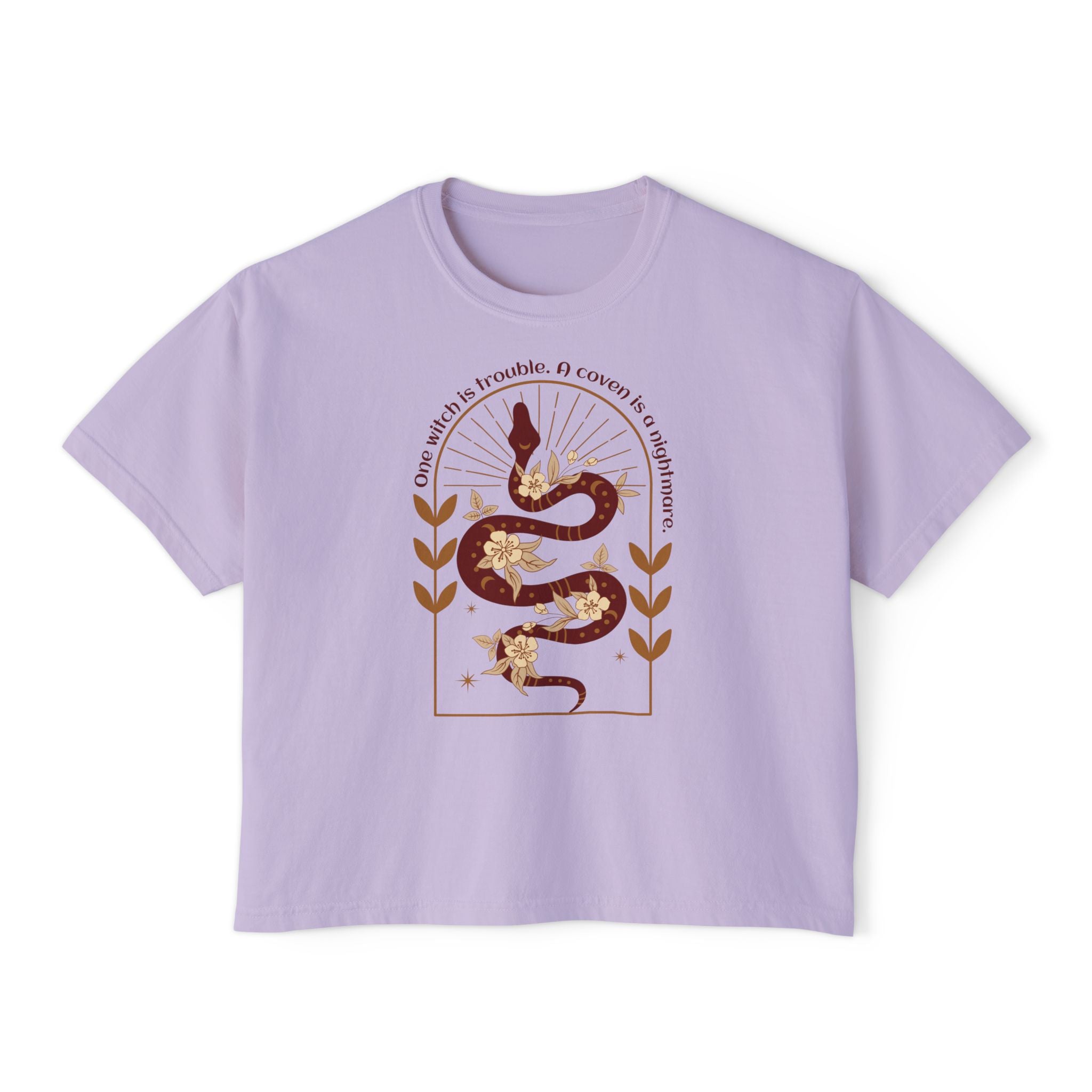 One Witch is a Problem Crop Top | The Serpent and the Wolf