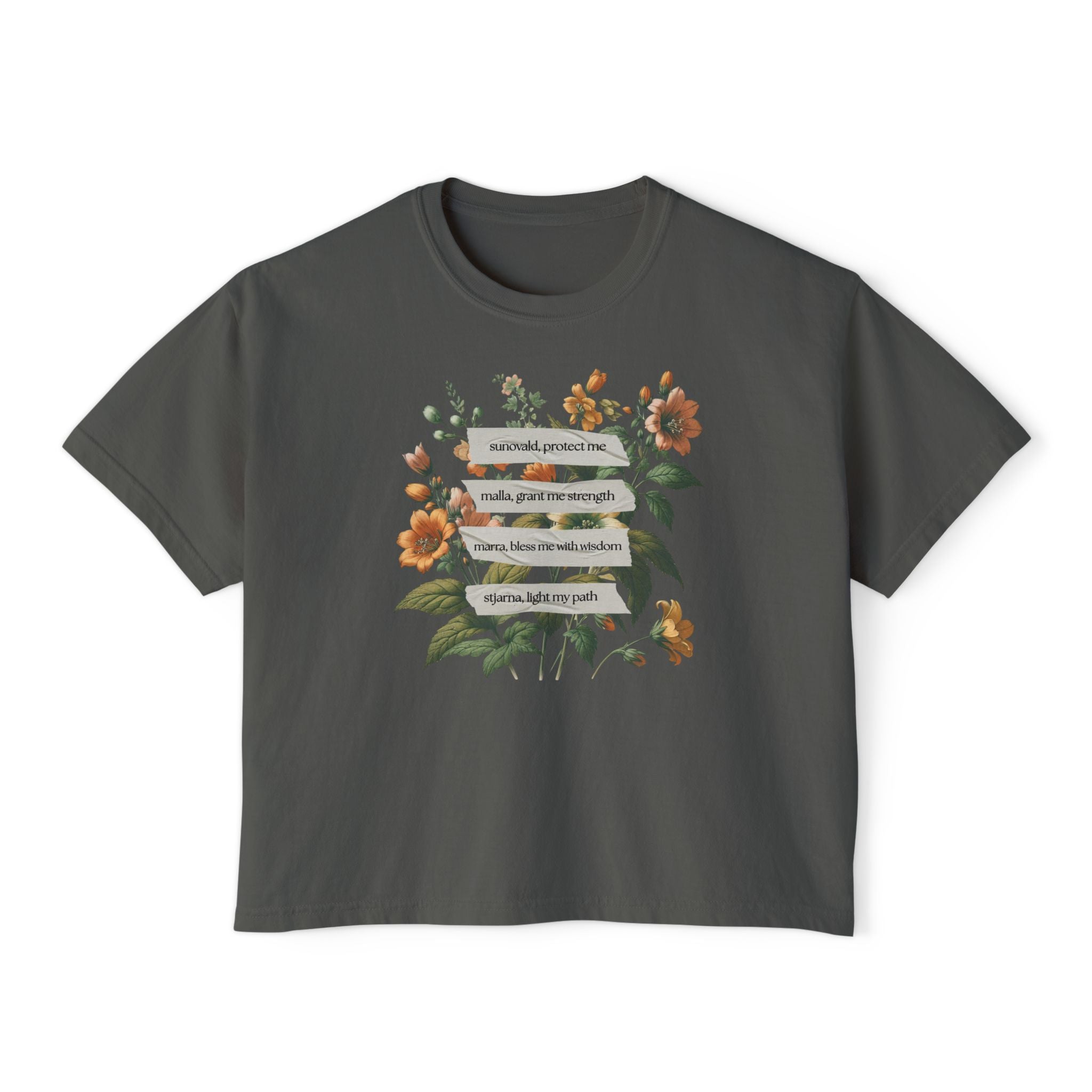 Prayers Crop Top | The Road of Bones