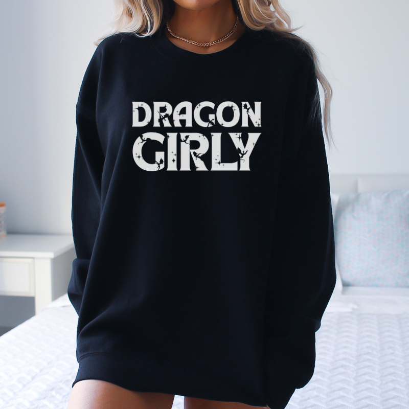 Dragon Girly Sweatshirt