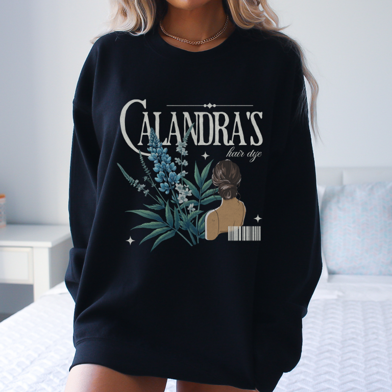 Calandra Hair Dye Sweatshirt | Shield of Sparrows