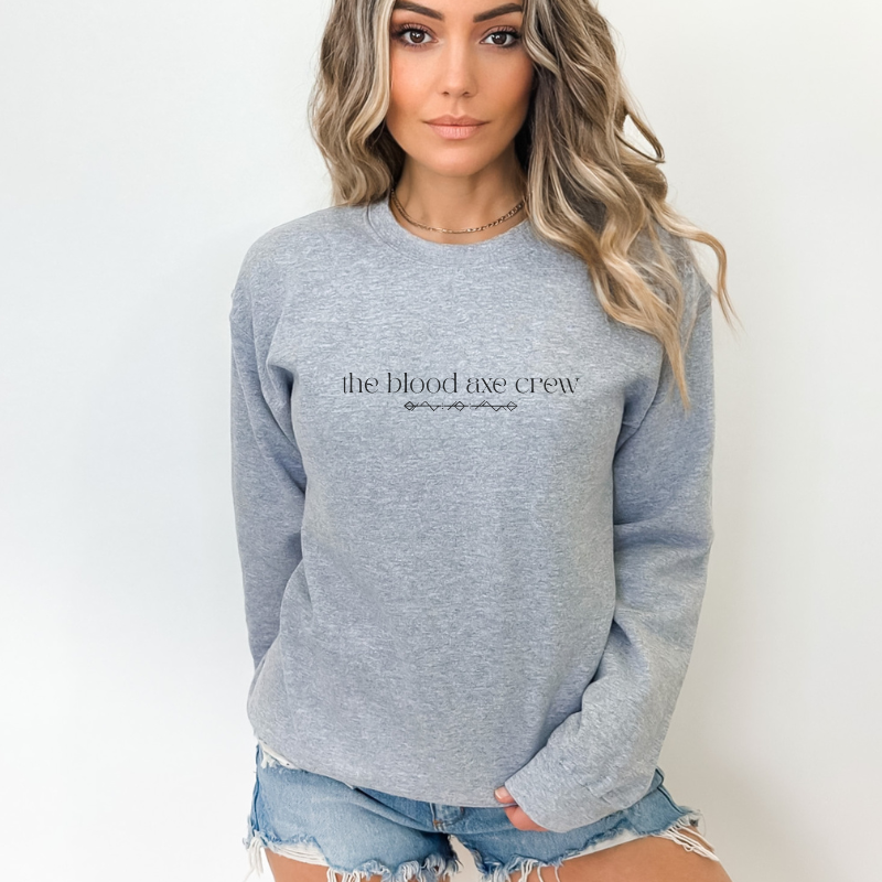 The Blood Axe Crew Weapons Sweatshirt | The Road of Bones