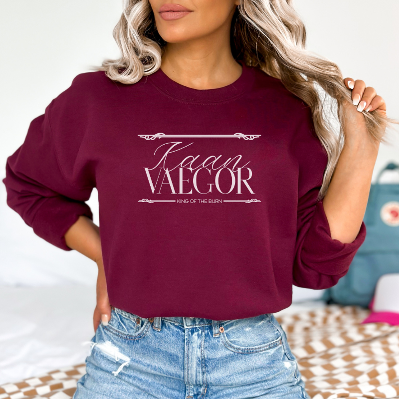 Kaan Vaegor Embroidered Sweatshirt | When the Moon Hatched