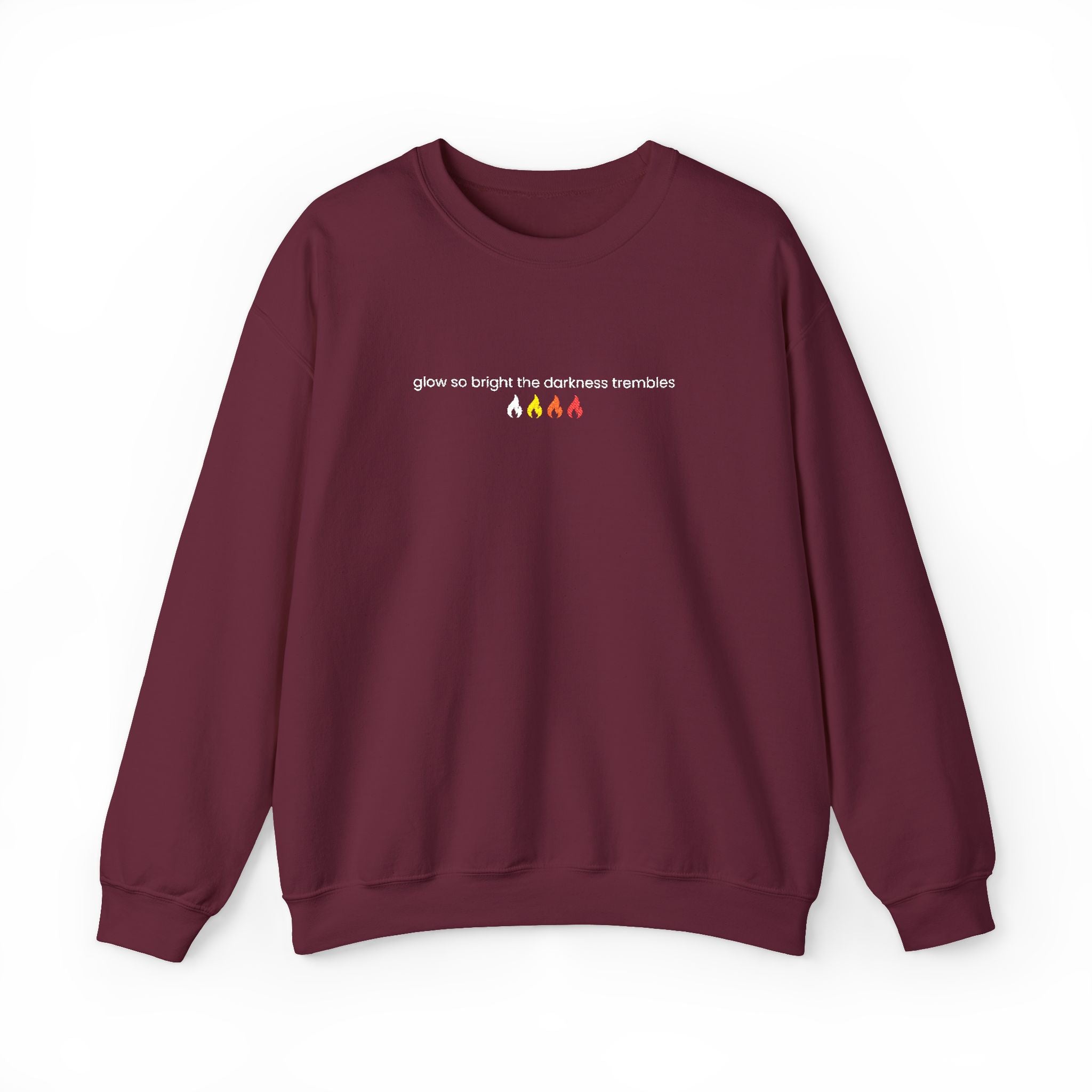 Glow So Bright Embroidered Sweatshirt | Kindred's Curse Saga