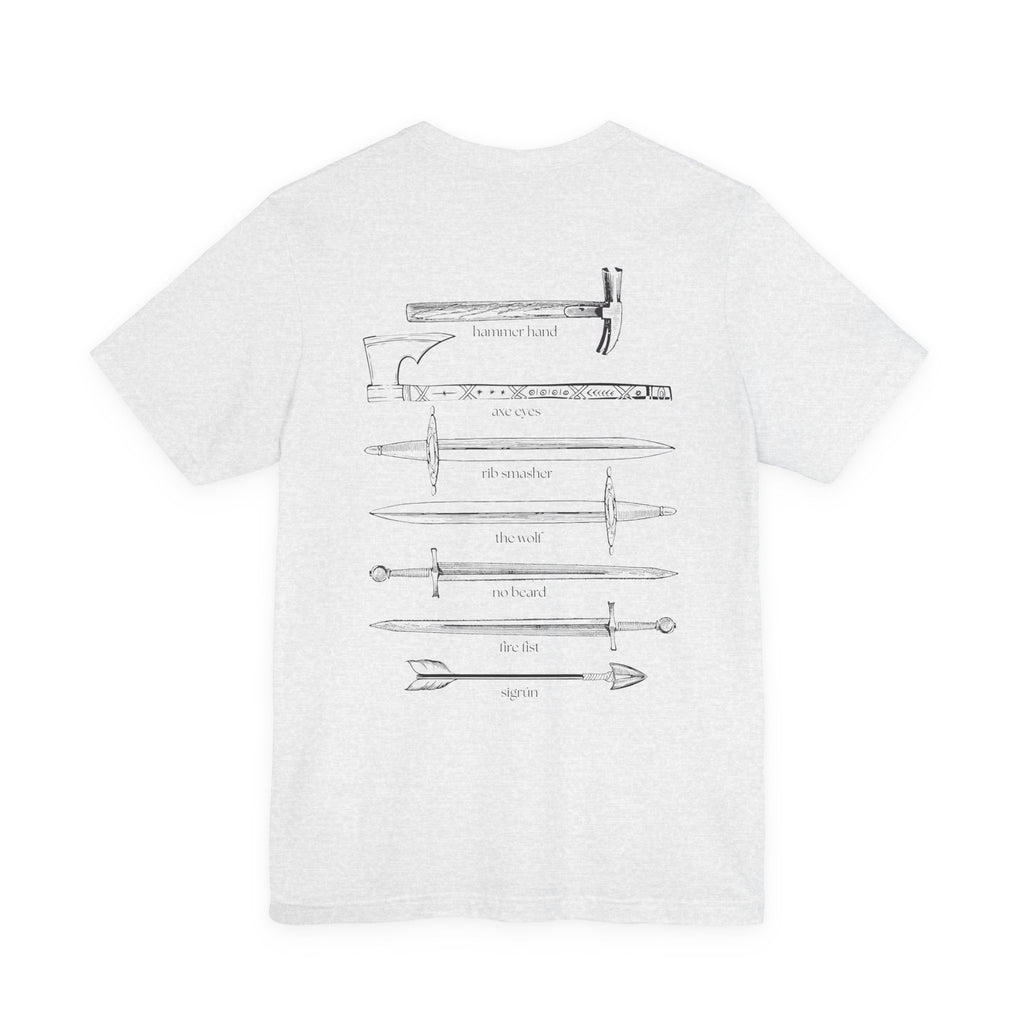 The Blood Axe Crew Weapons Tee | The Road of Bones