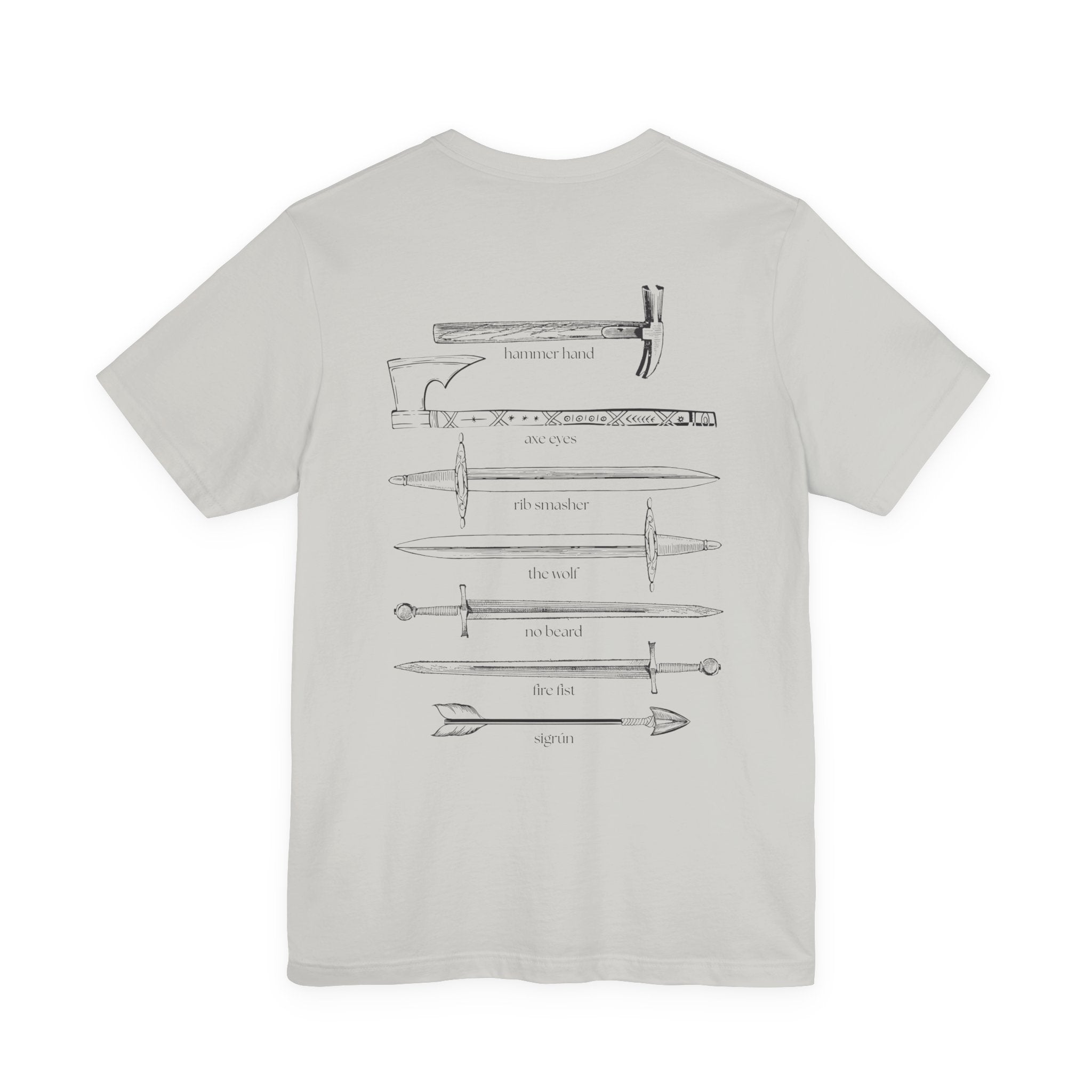 The Blood Axe Crew Weapons Tee | The Road of Bones