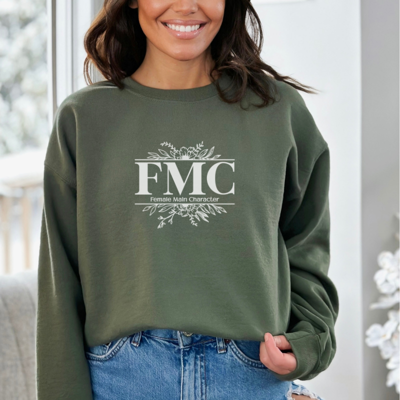 Female Main Character Embroidered Sweatshirt | FMC Collection