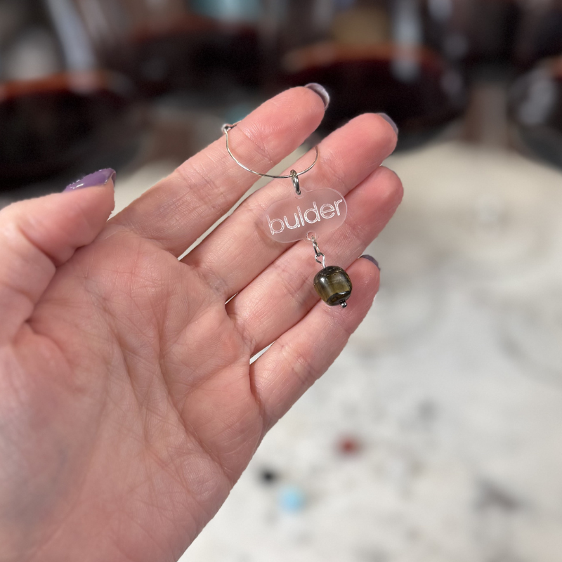 Elemental Bead Wine Charms | When the Moon Hatched
