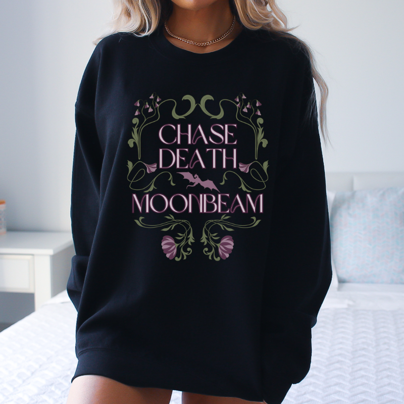 Chase Death Moonbeam PURPLE Sweatshirt | When the Moon Hatched