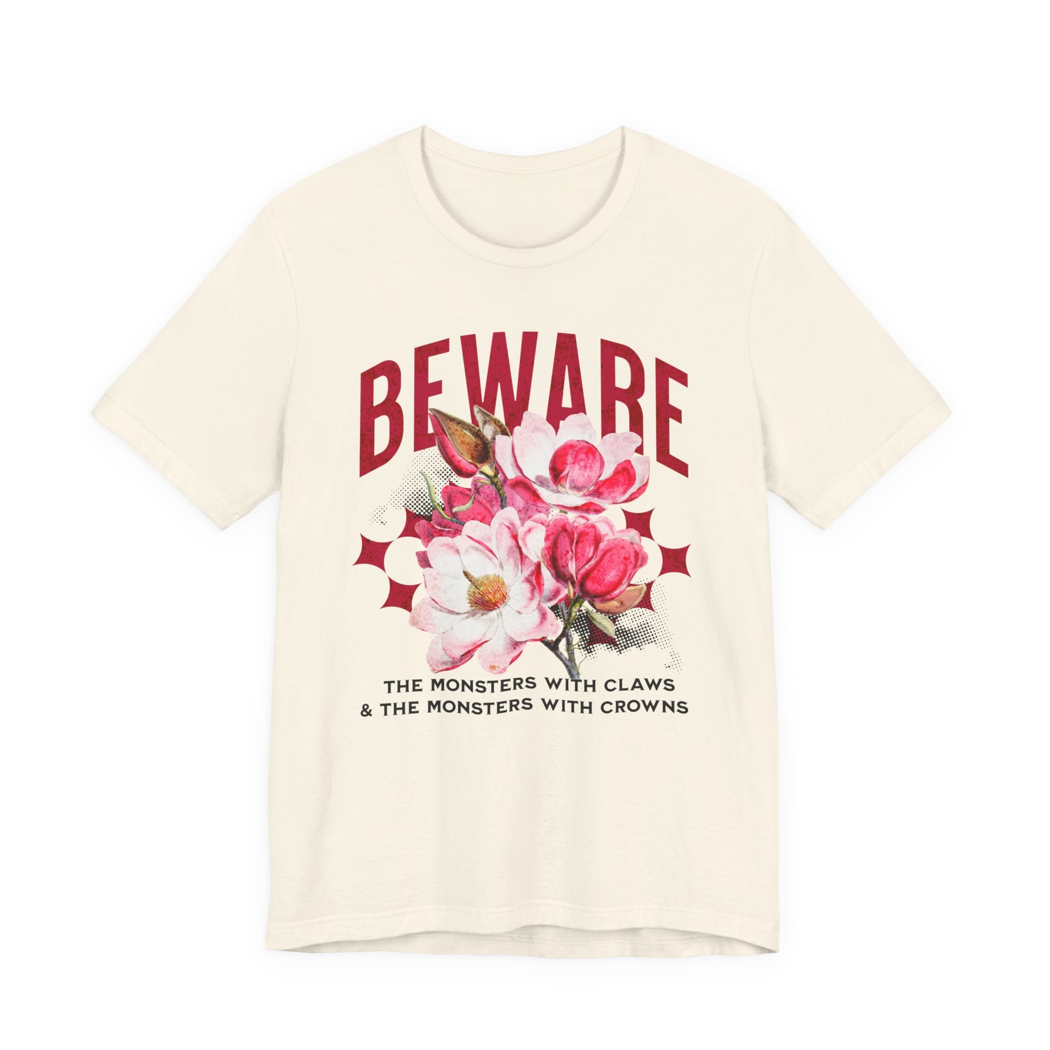 Beware the Monsters T-shirt | Shield ofSparrows