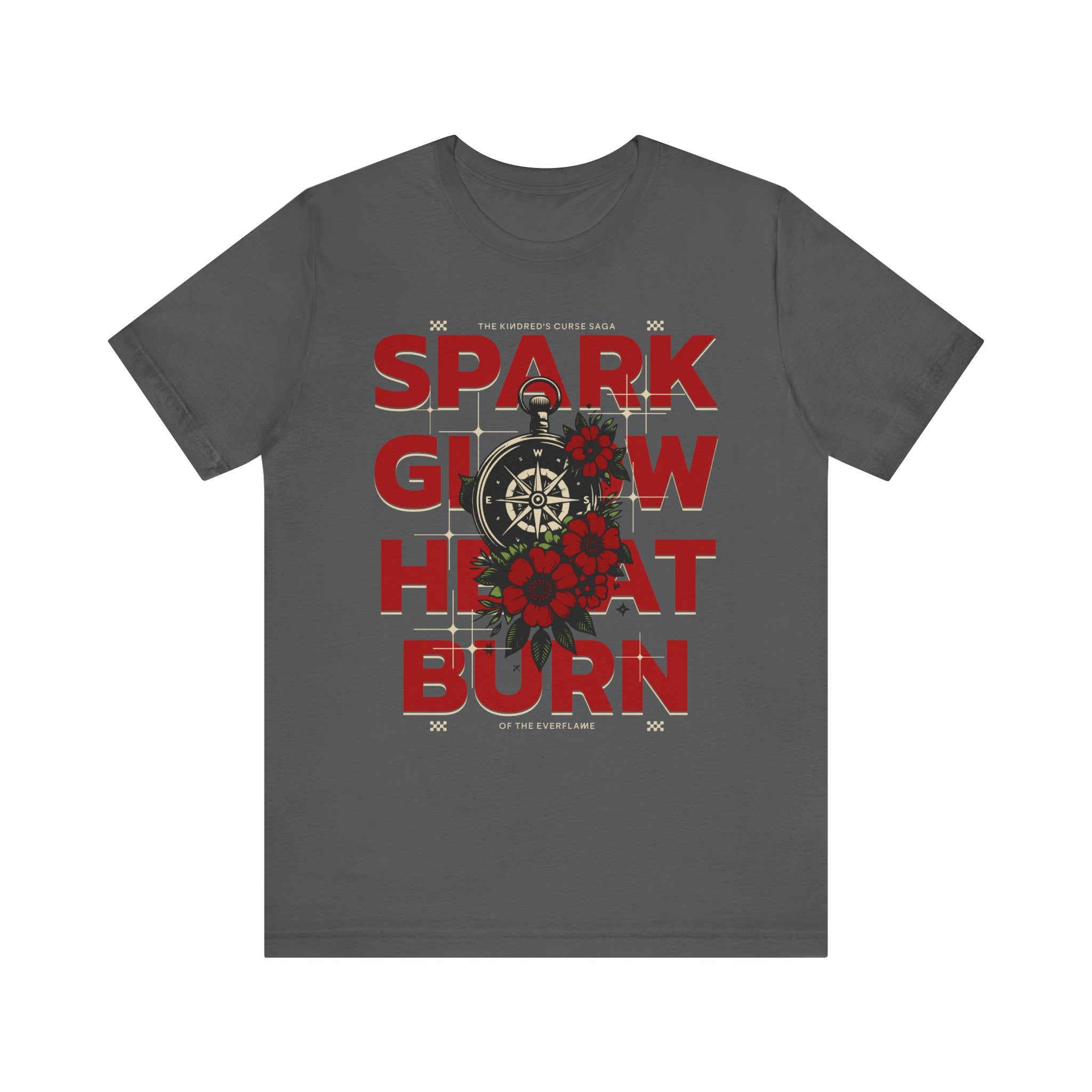 Spark Glow Heat Burn RED Tee | Kindred's Curse Saga