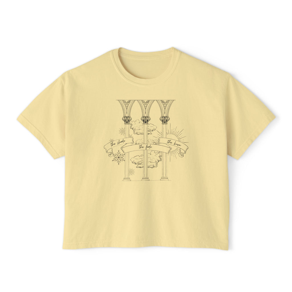 Shade Fade Burn Crop Top | When the Moon Hatched