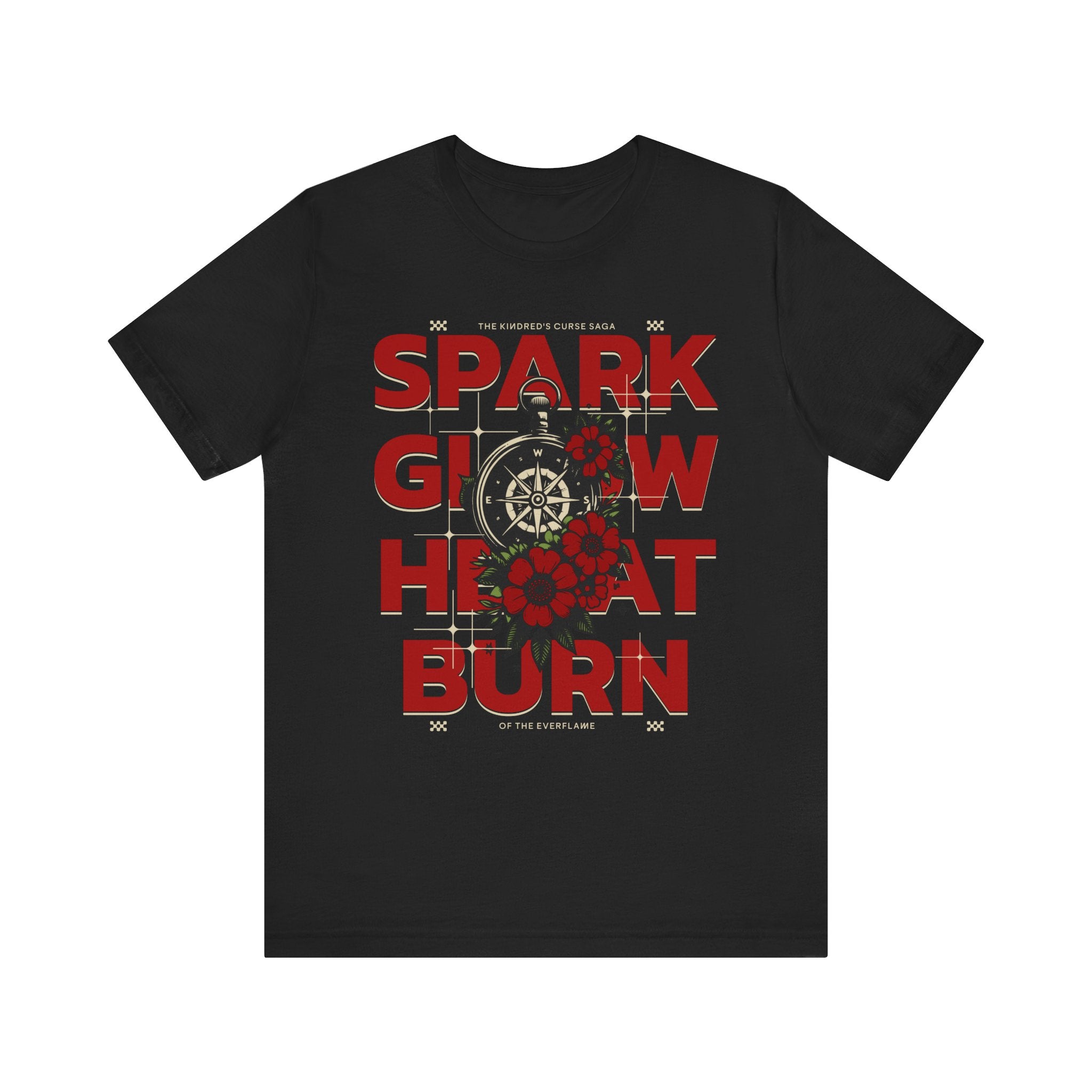 Spark Glow Heat Burn RED Tee | Kindred's Curse Saga