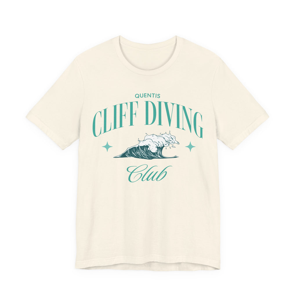 Quentis Cliff Diving T-shirt | Shield of Sparrows