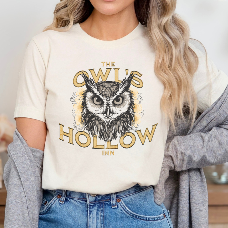 Owl's Hollow Inn T-shirt | The Road of Bones