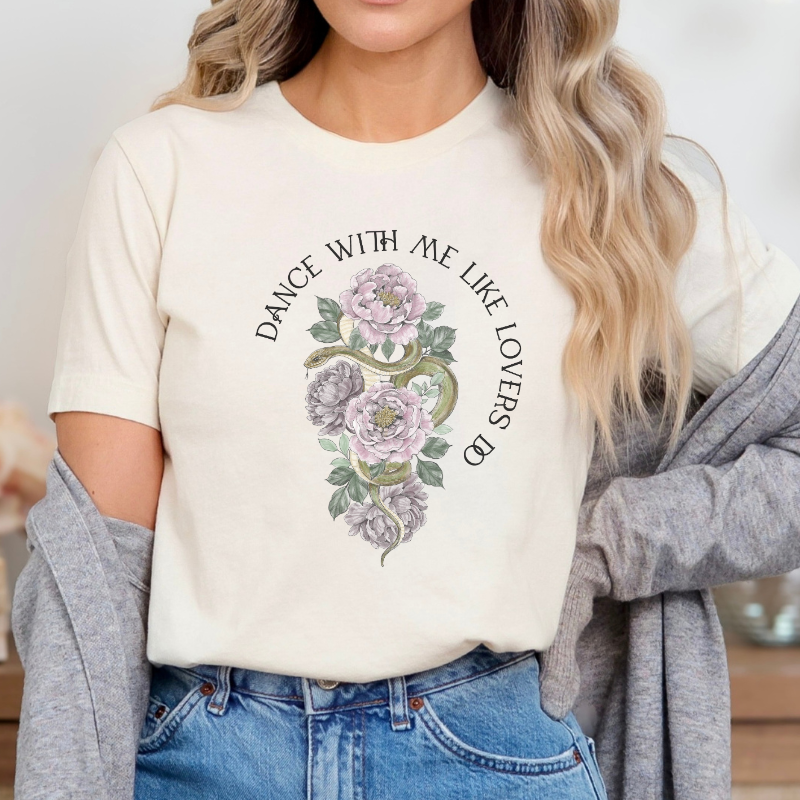 Dance with Me T-shirt | The serpent and the Wolf