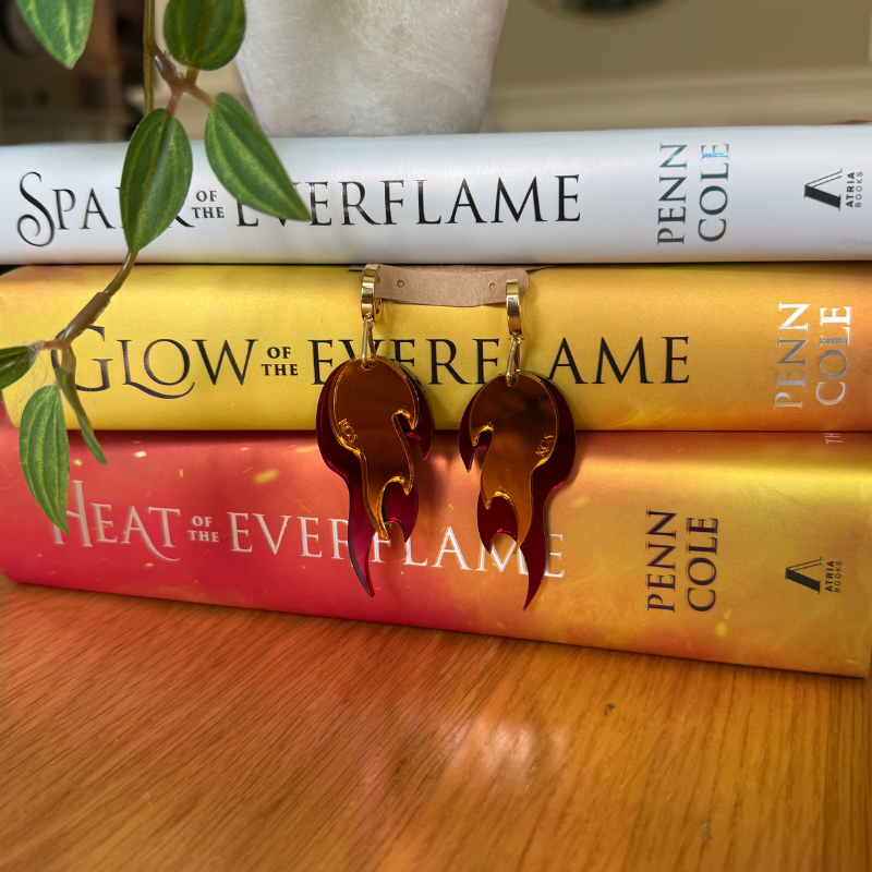 KCS Flame Earrings | Kindred's Curse Saga