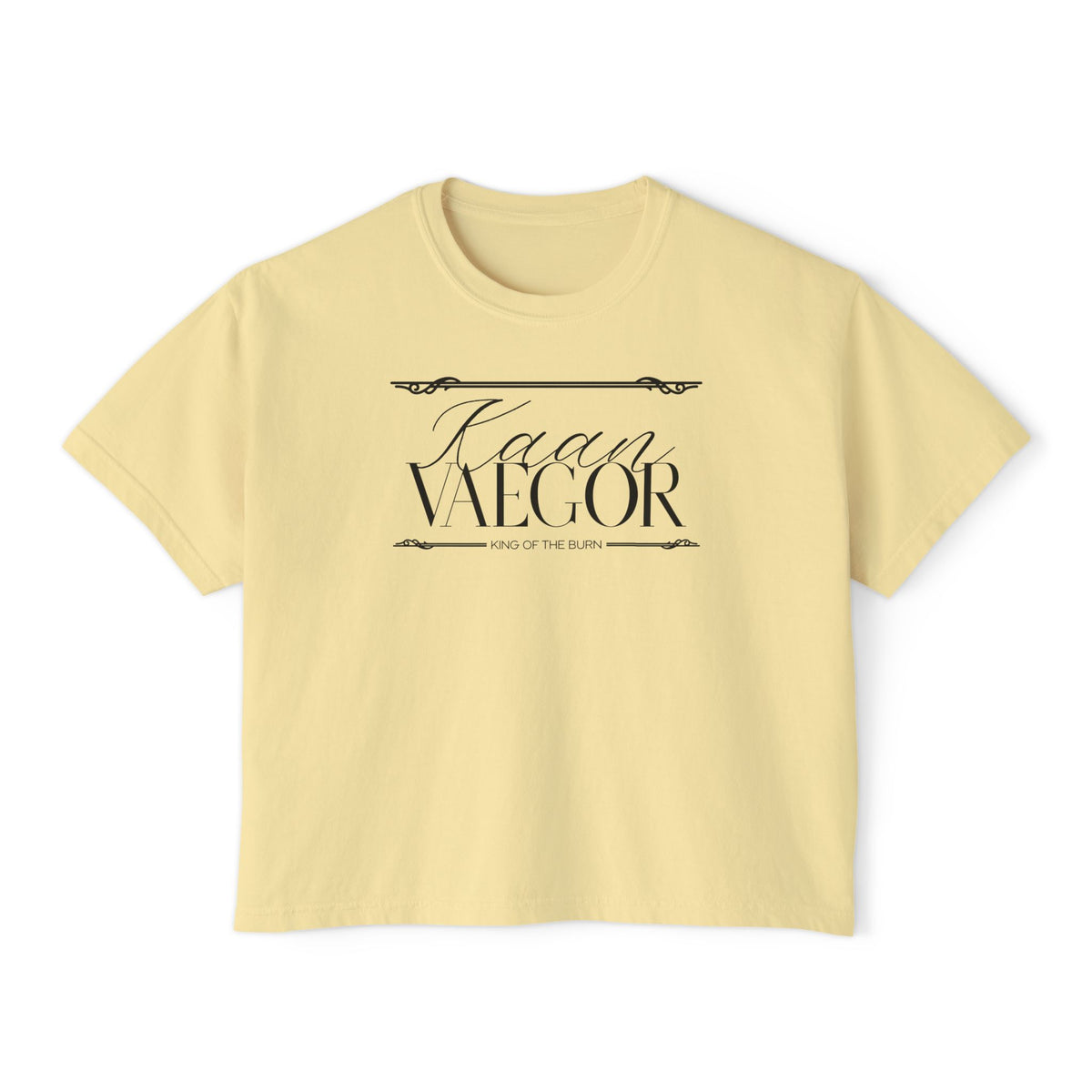 Kaan Vaegor Crop Top | When the Moon Hatched