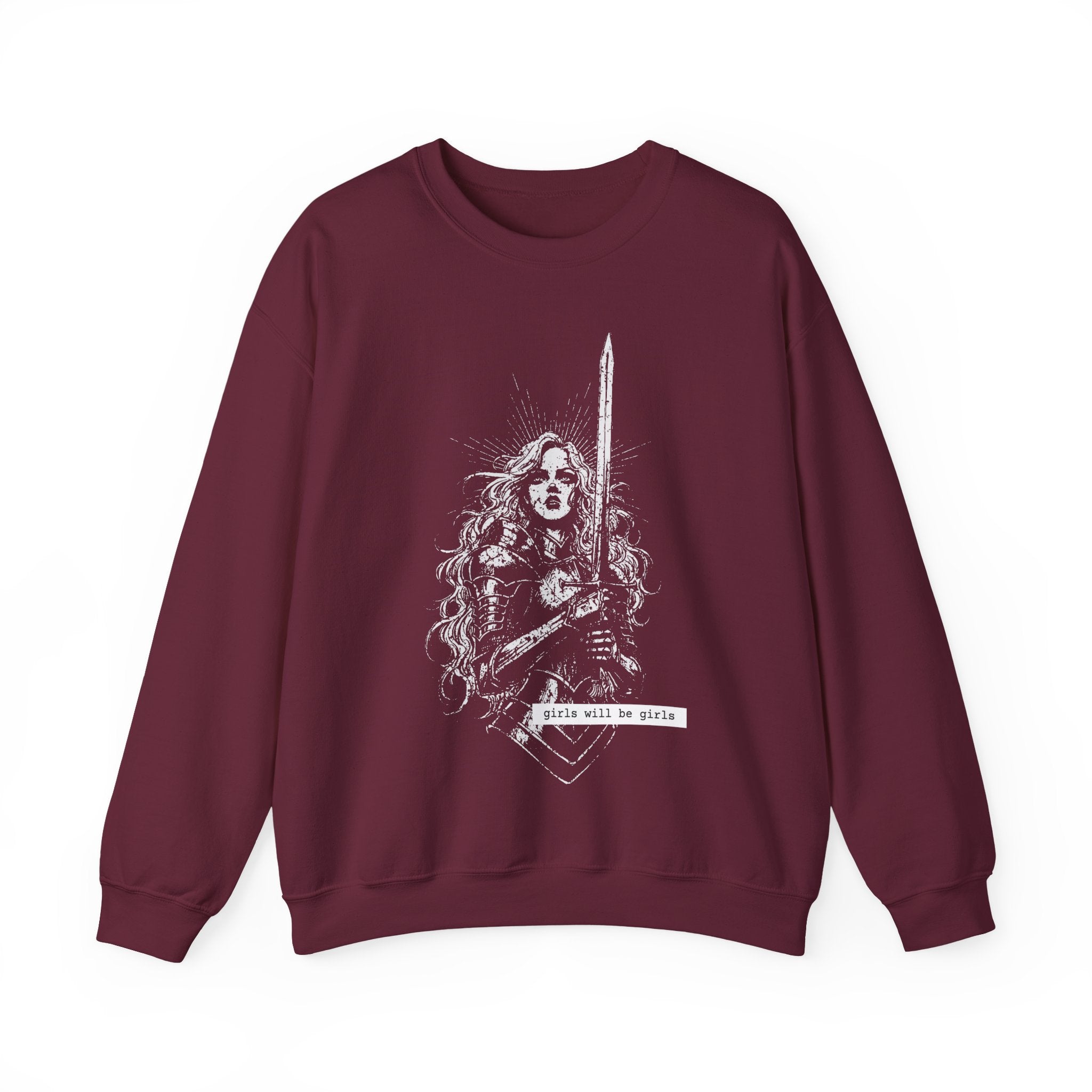 Lady Knight Sweatshirt | Girls Will Be Girls