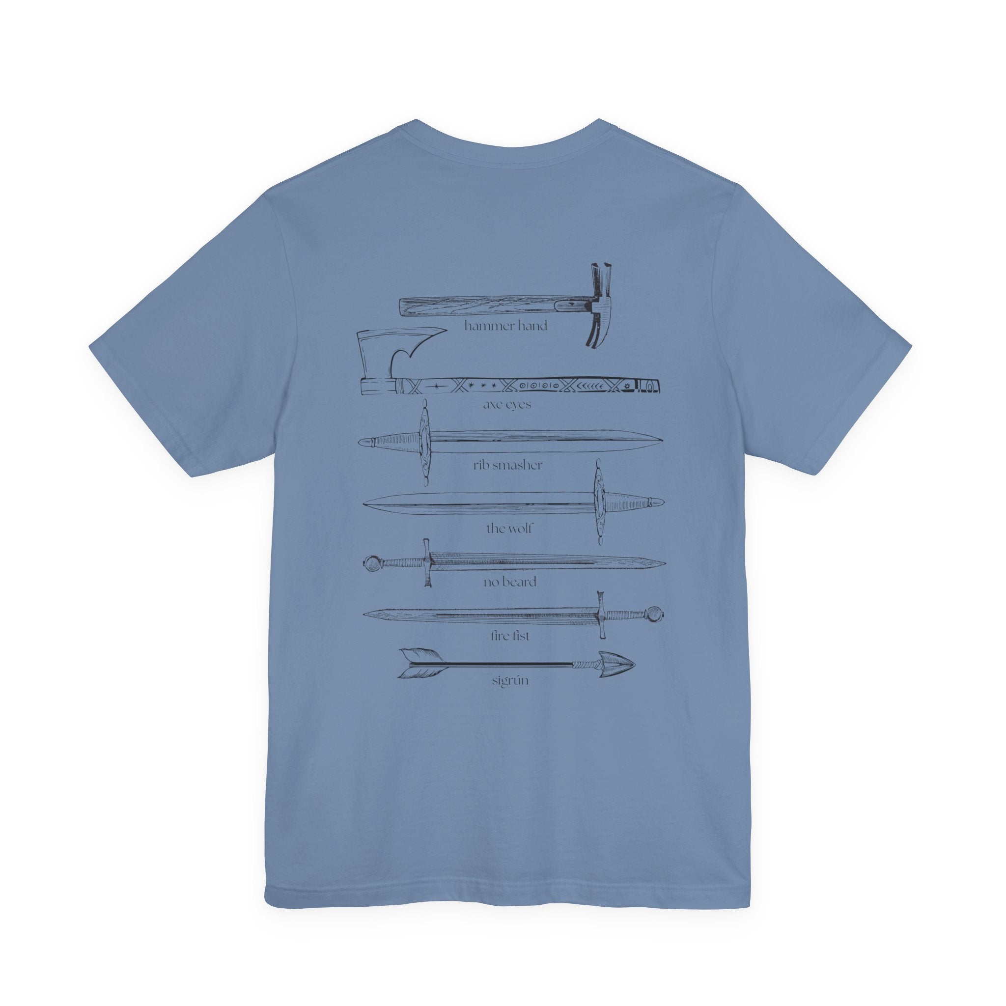 The Blood Axe Crew Weapons Tee | The Road of Bones