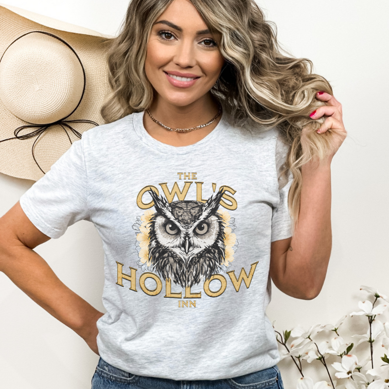 Owl's Hollow Inn T-shirt | The Road of Bones