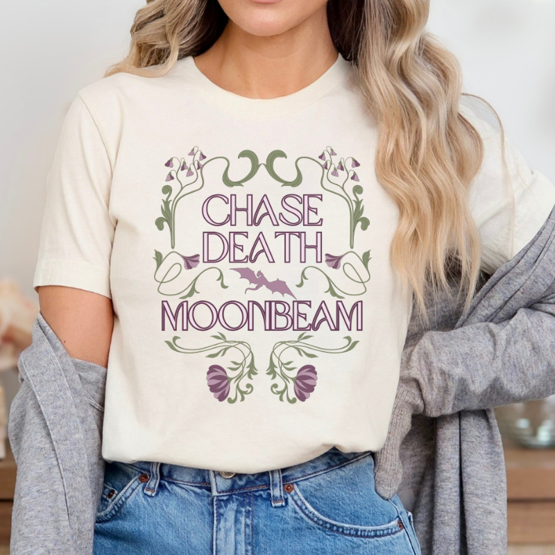 Chase Death Moonbeam PURPLE Tee | When the Moon Hatched