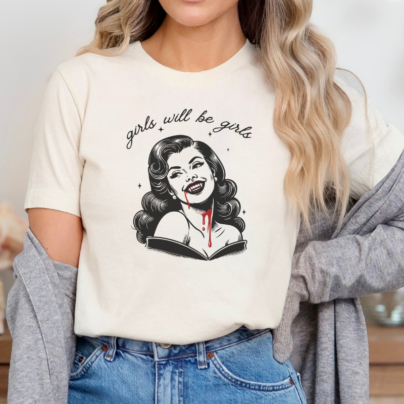 Vampire Tee | Girls will be girls