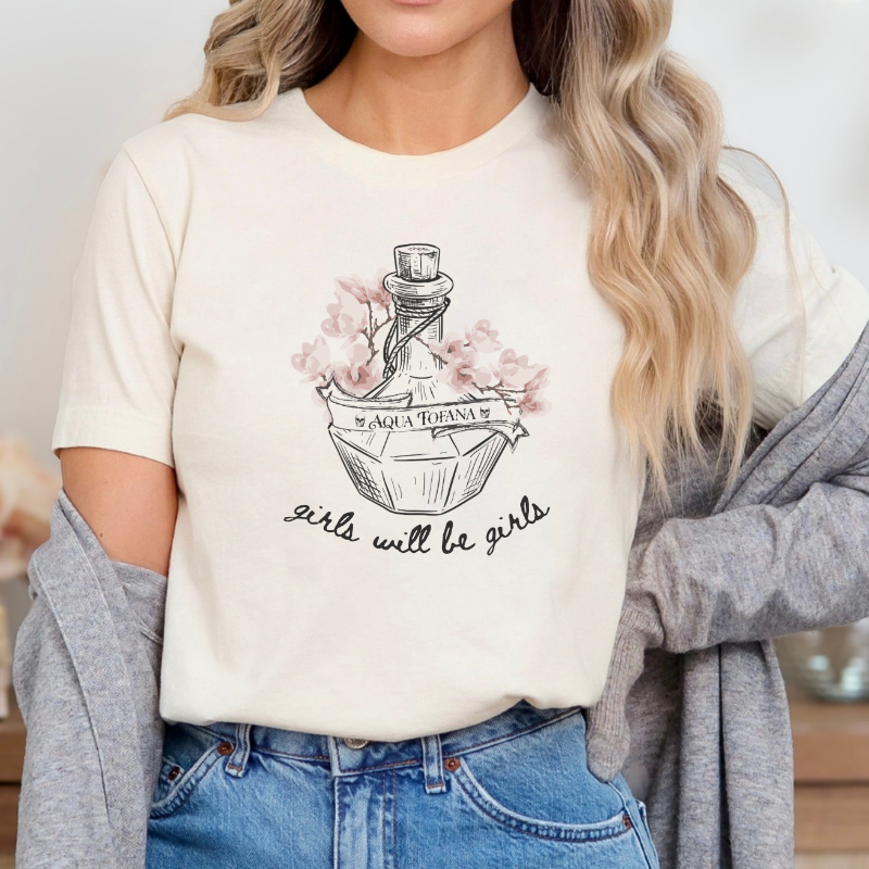 Aqua Tofana Tee | Girls will be girls