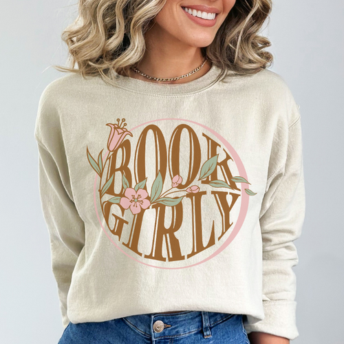 Book Girly Sweatshirt