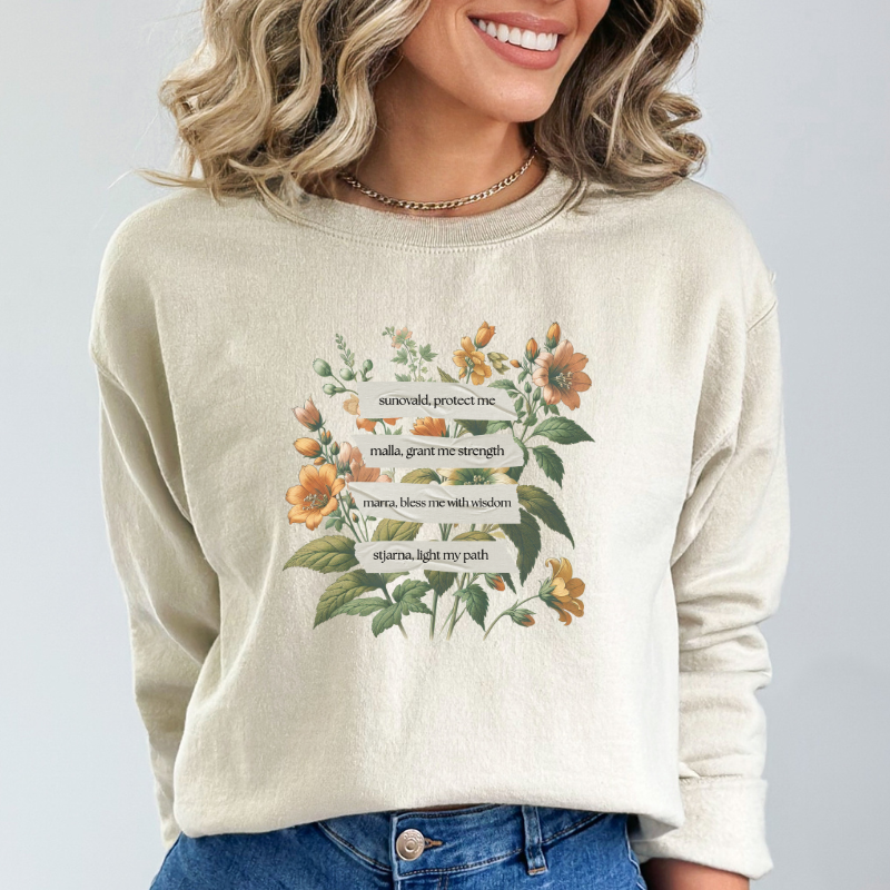 Prayers Sweatshirt | The Road of Bones