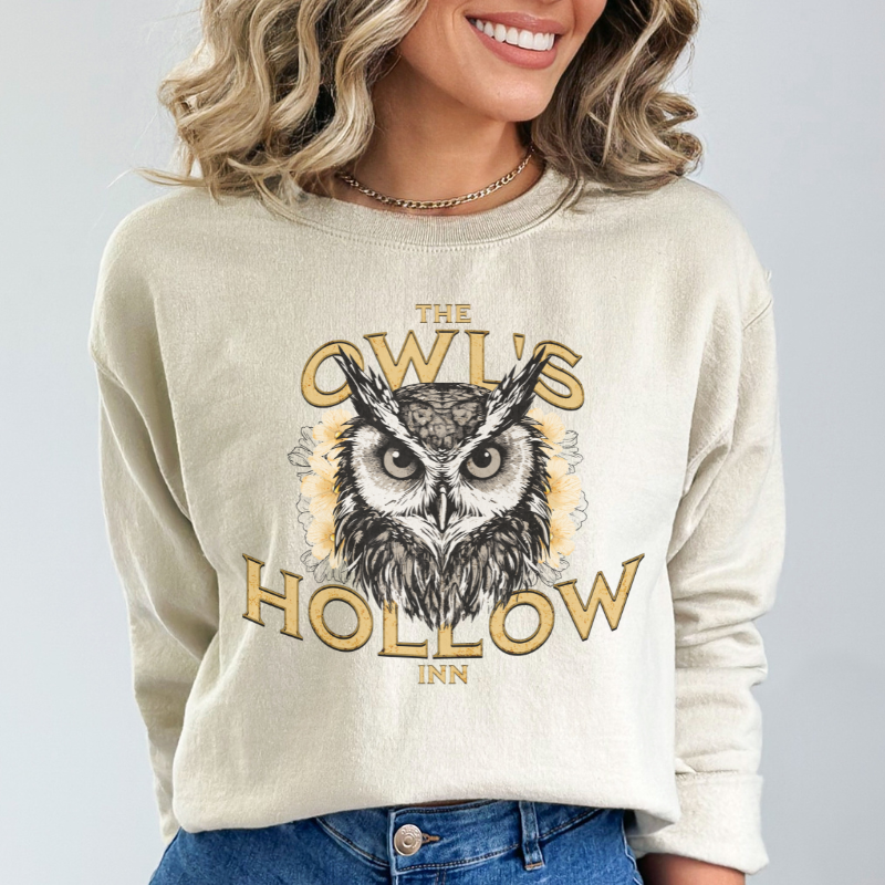 Owl's Hollow Inn Sweatshirt | The Road of Bones