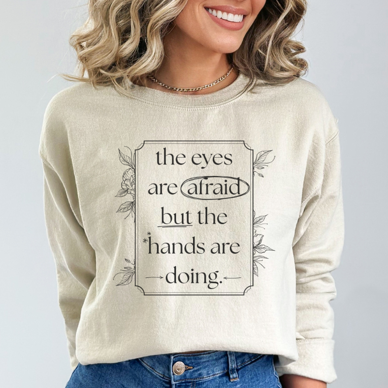 Eyes and Hands Sweatshirt | The Road of Bones