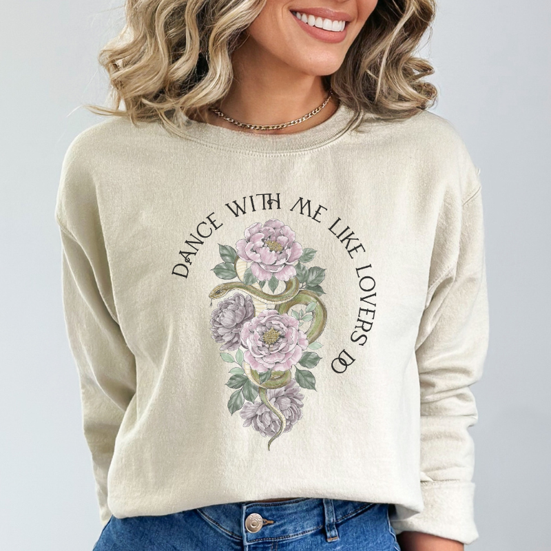 Dance With Me Sweatshirt | The Serpent and The Wolf