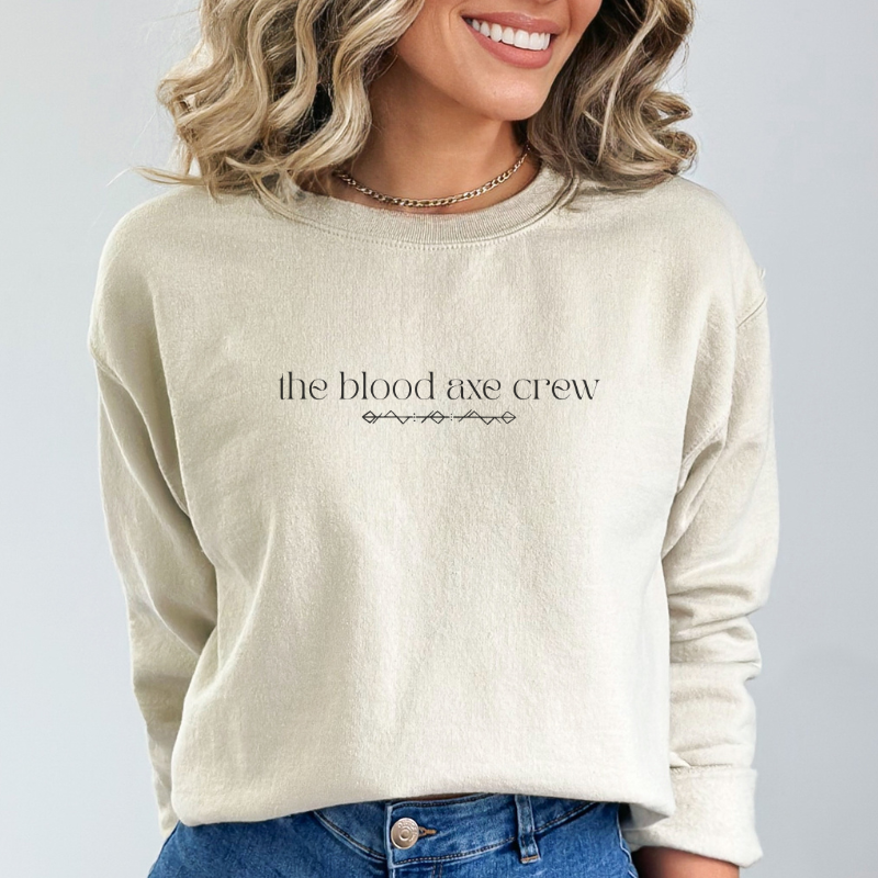The Blood Axe Crew Weapons Sweatshirt | The Road of Bones