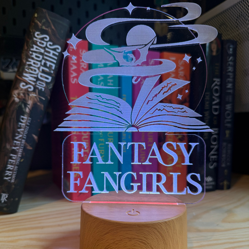 Fantasy Fangirls Bookshelf Light