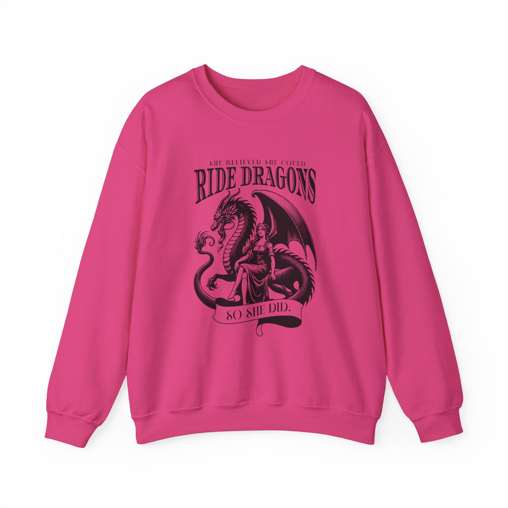 So She Did Dragon Sweatshirt