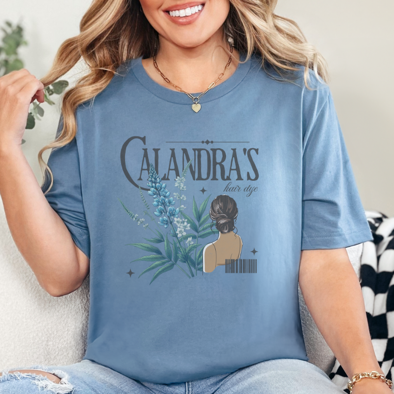 Calandra Hair Dye T-shirt | Shield of Sparrows