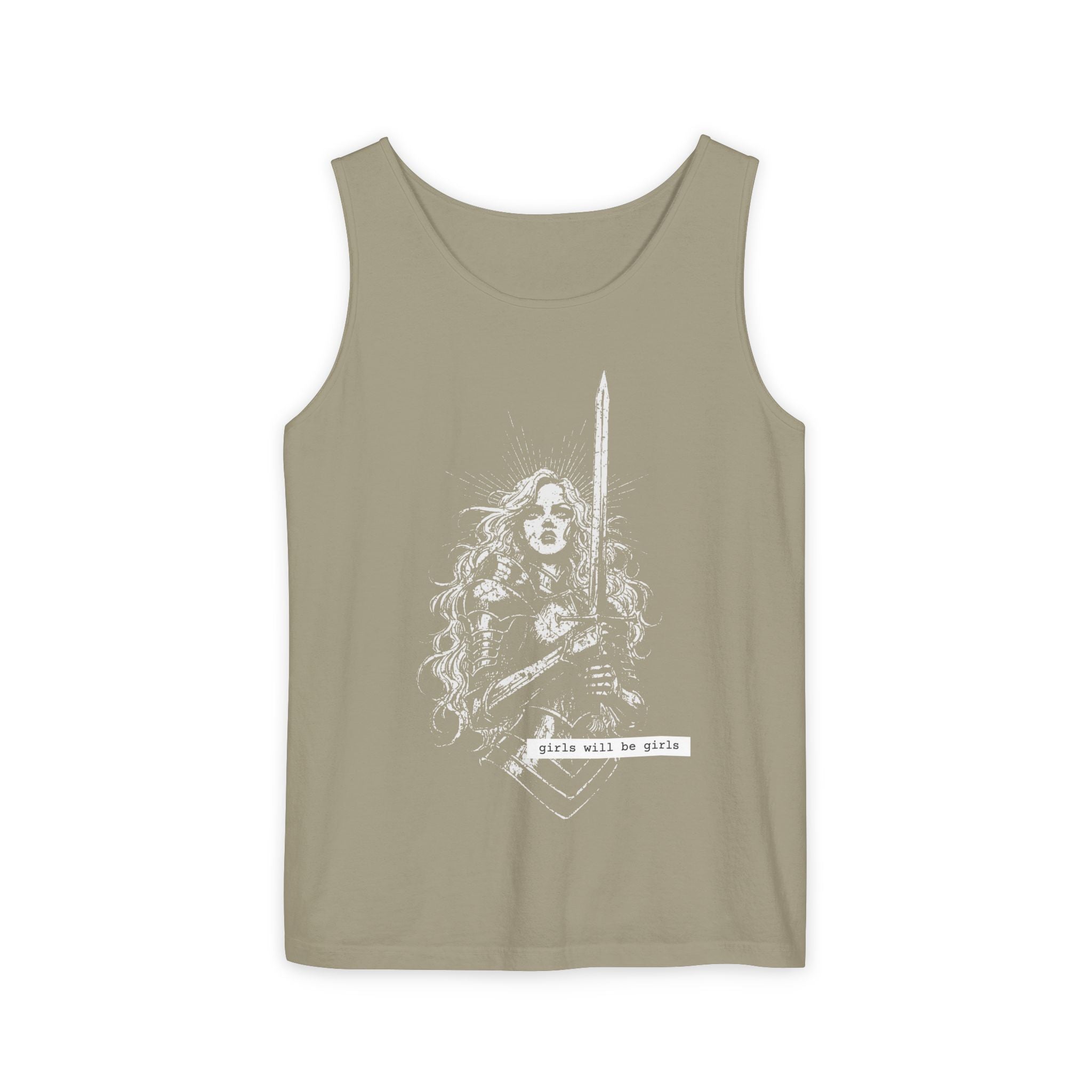 Lady Knight Tank Top | Girls will be Girls