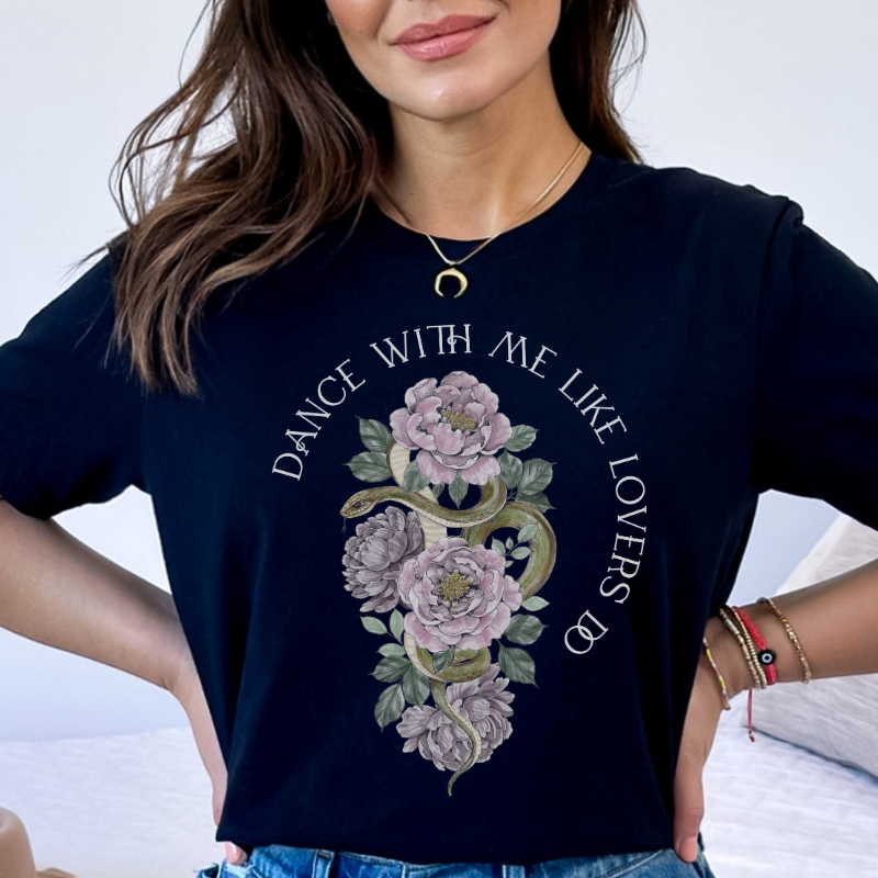 Dance with Me T-shirt | The serpent and the Wolf