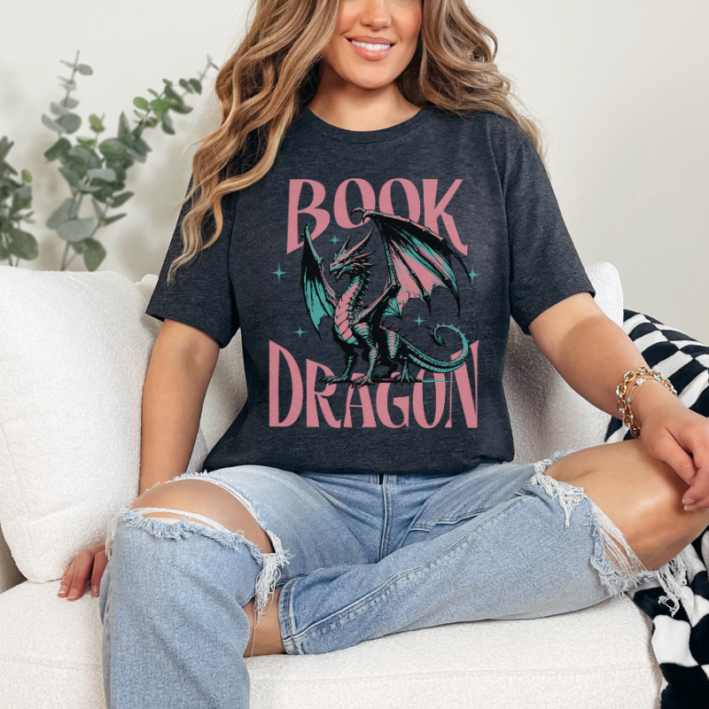 Book Dragon T-shirt