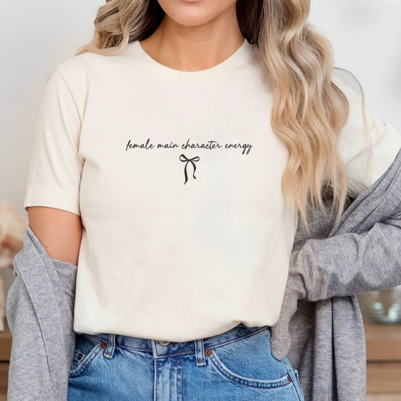 Female Main Character Energy Tee | FMC Collection